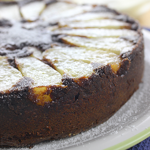 Cakecrumbs' Molten Chocolate and Pear Pudding