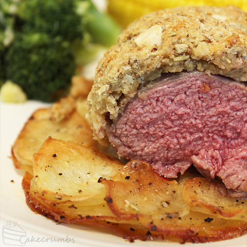 Cakecrumbs' Crusted Lamb Rack