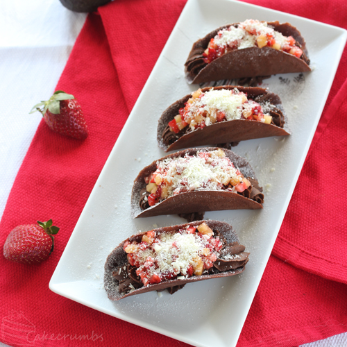 Cakecrumbs' Chocolate Tacos