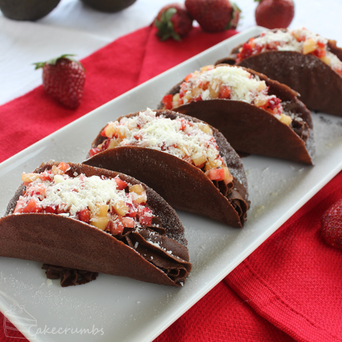 Cakecrumbs' Chocolate Tacos