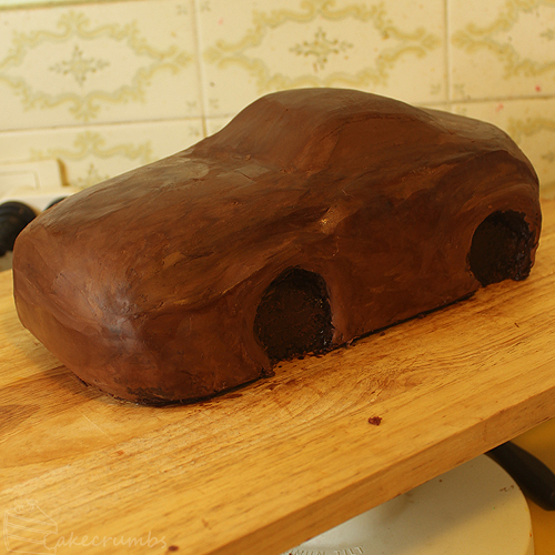 Cakecrumbs' Race Car Cake 02