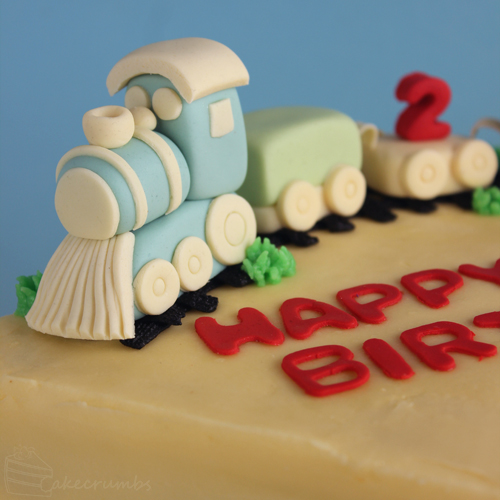 Cakecrumbs' Train Cake 01
