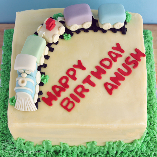 Cakecrumbs' Train Cake 02