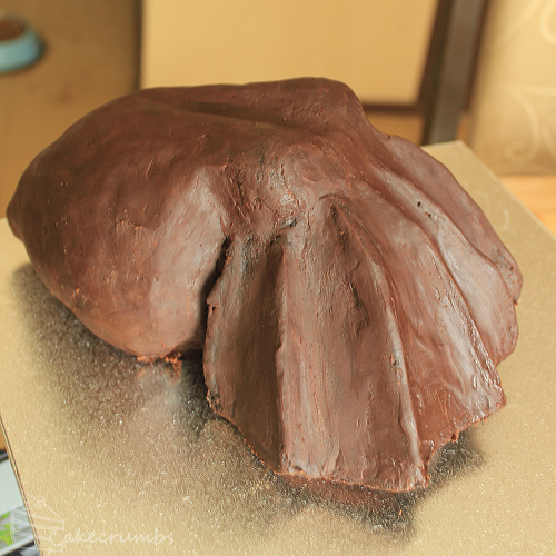 Cakecrumbs' Blue-ring Octopus Cake 01