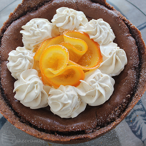 Cakecrumbs' Choc Orange Baked Cheesecake 00
