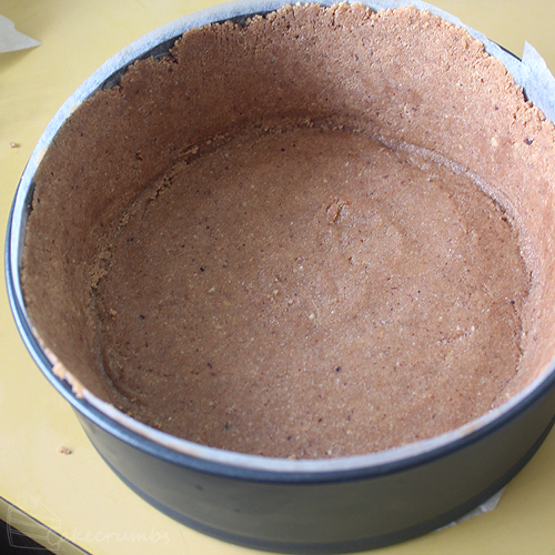 Cakecrumbs' Choc Orange Baked Cheesecake 03