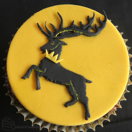 Cakecrumbs' Game of Thrones sigil cupcakes 08