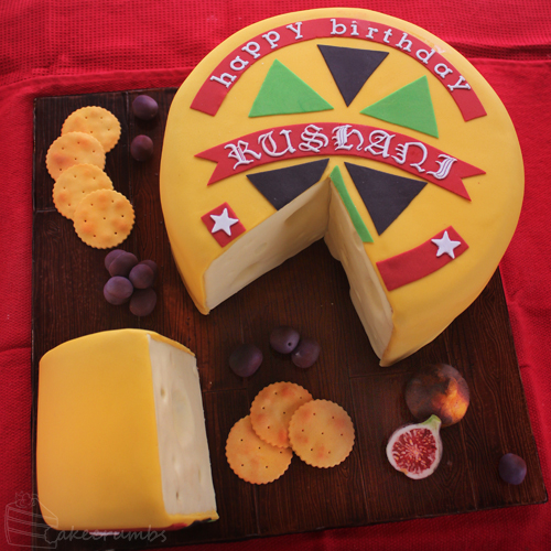 Cheese Wheel Cake 01