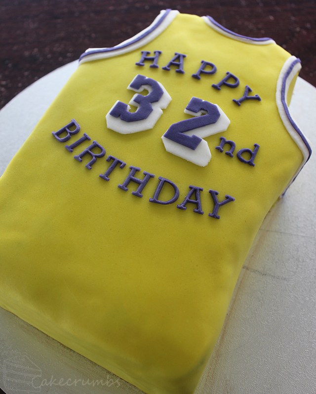 Cakecrumbs' Magic Johnson Birthday Cake 05
